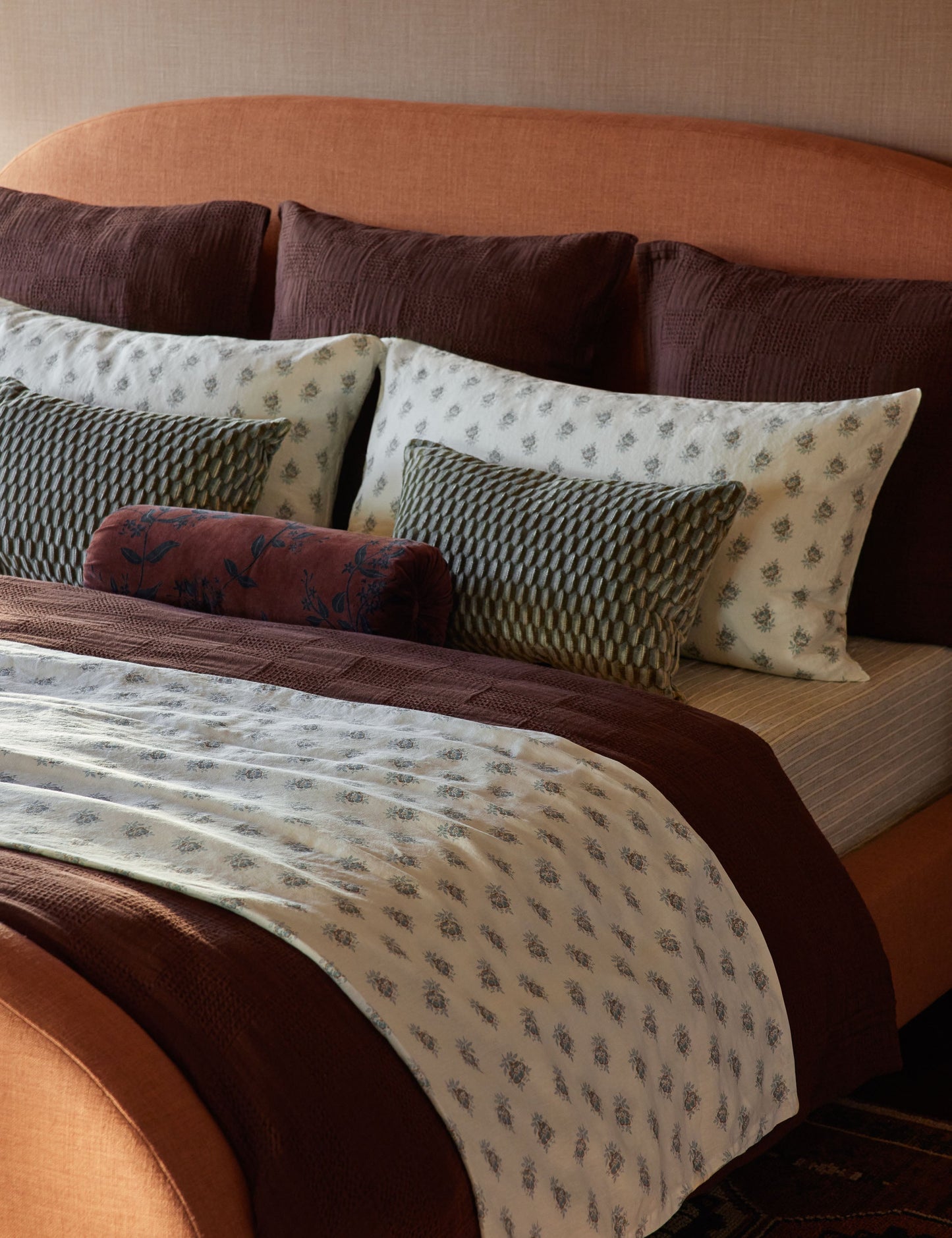 Eadlin Striped European Flax Linen® Sheet Set