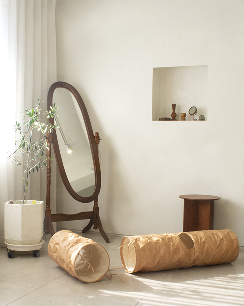 TYVEK CAT TUNNEL