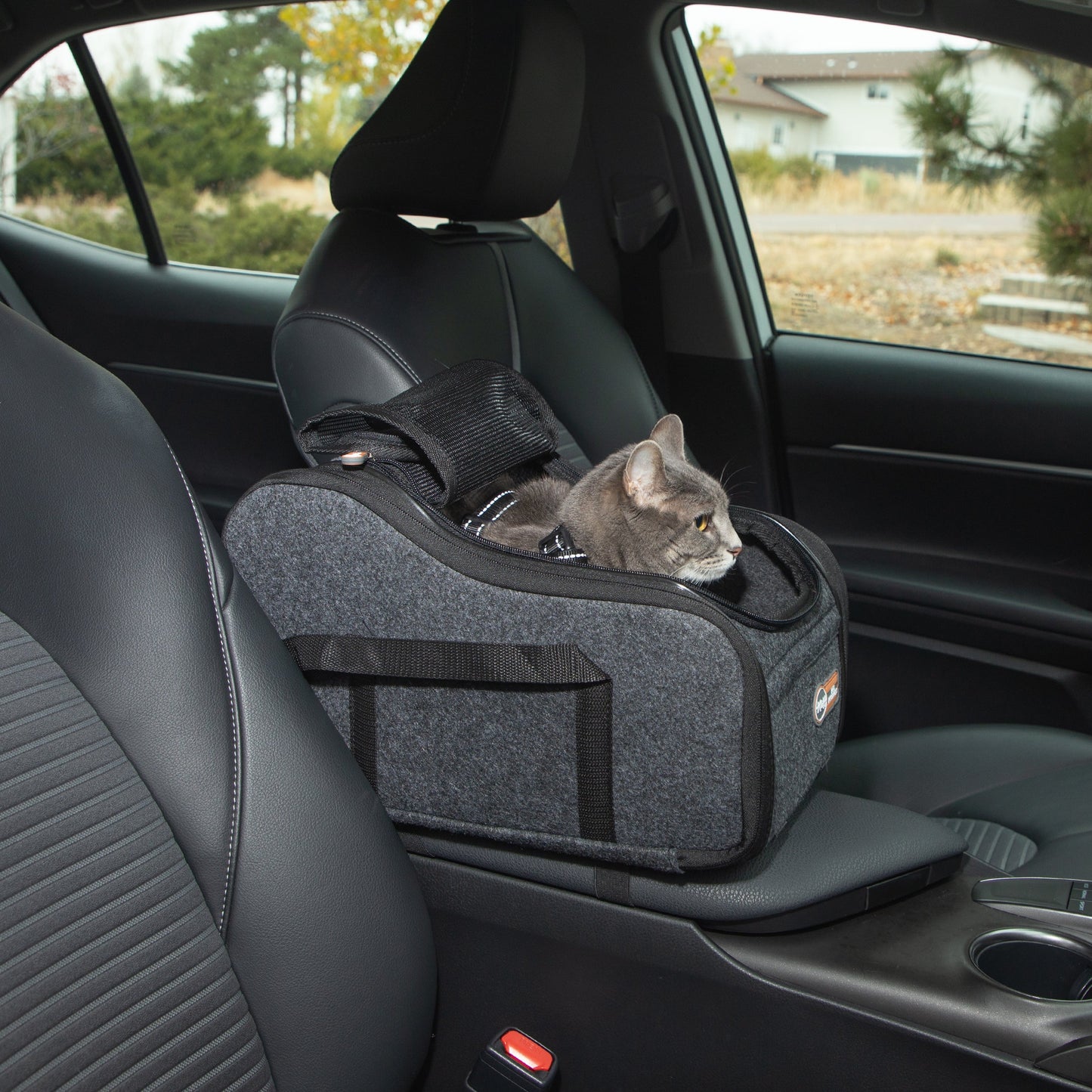 K&H Portable Pet Console Booster Dog Car Seat