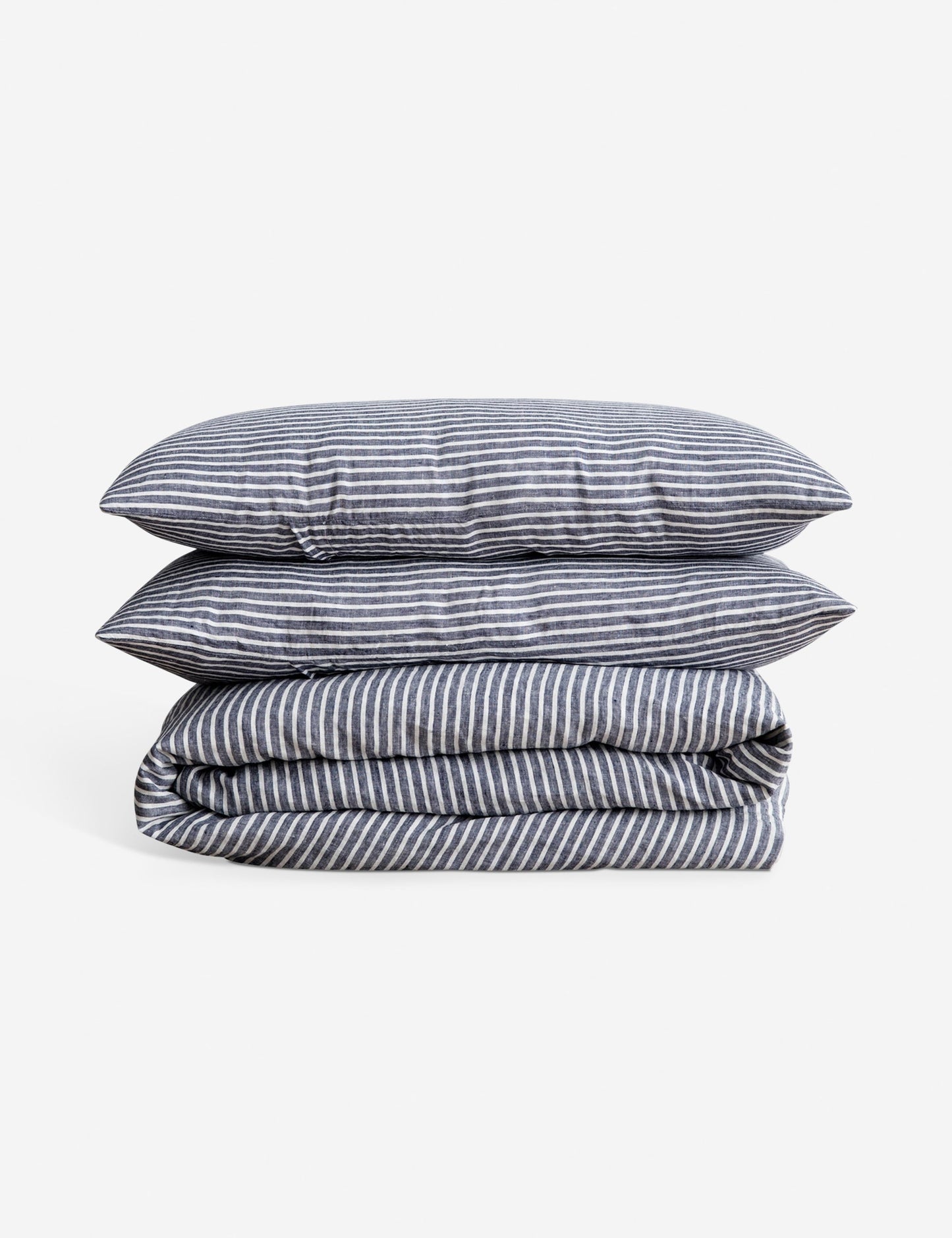European Flax Linen Duvet Set by Cultiver