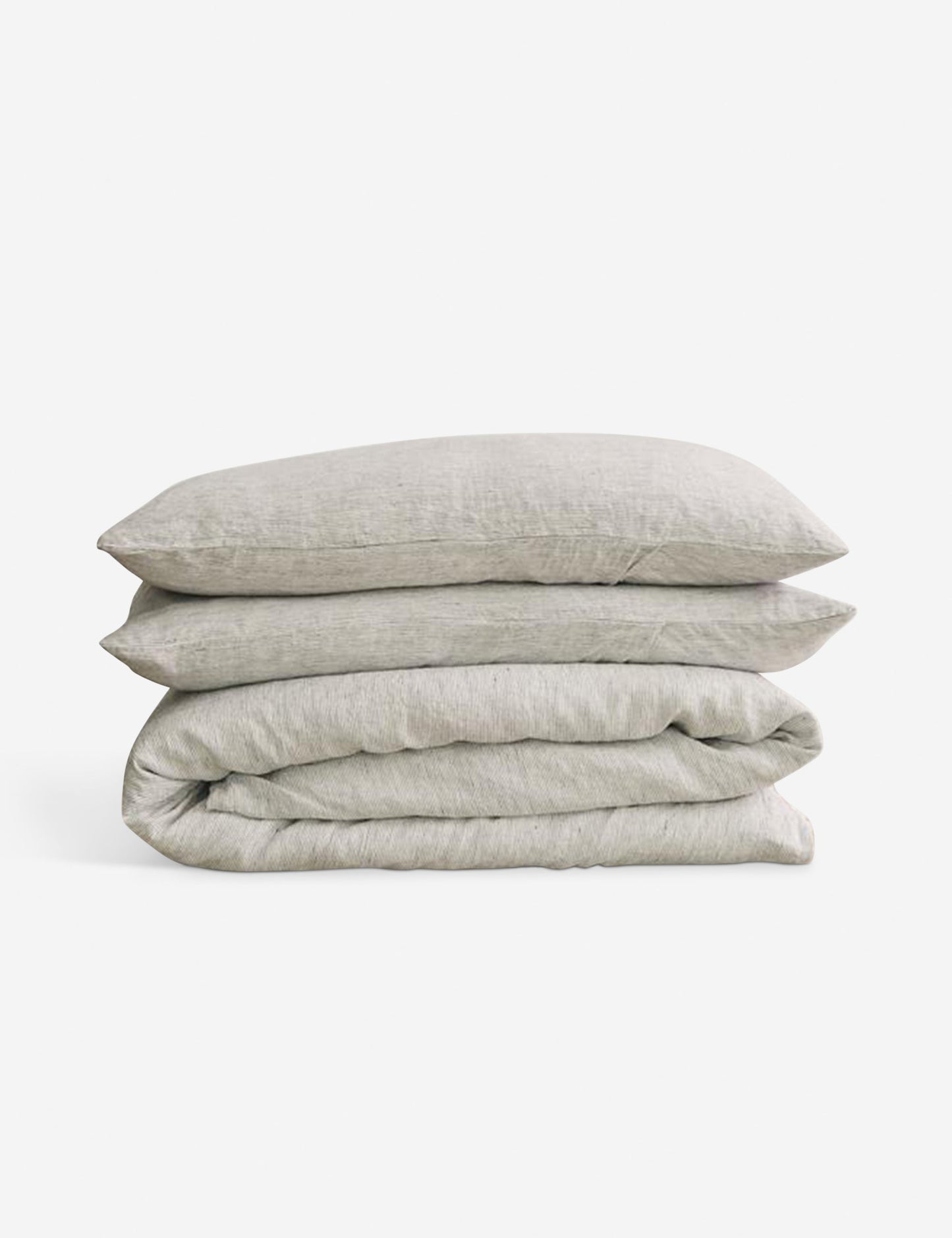 European Flax Linen Duvet Set by Cultiver