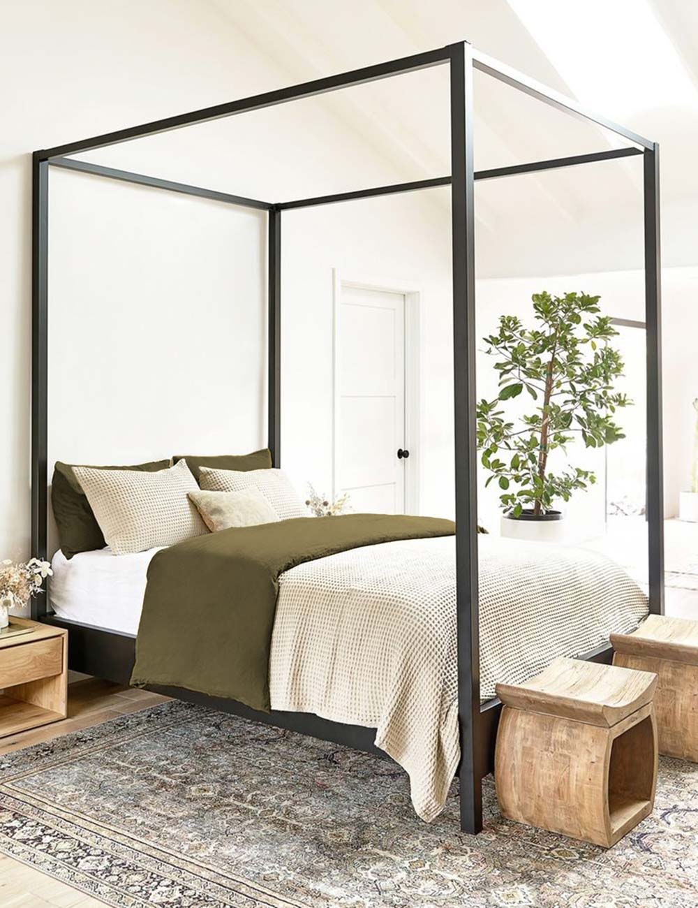 European Flax Linen Duvet Set by Cultiver