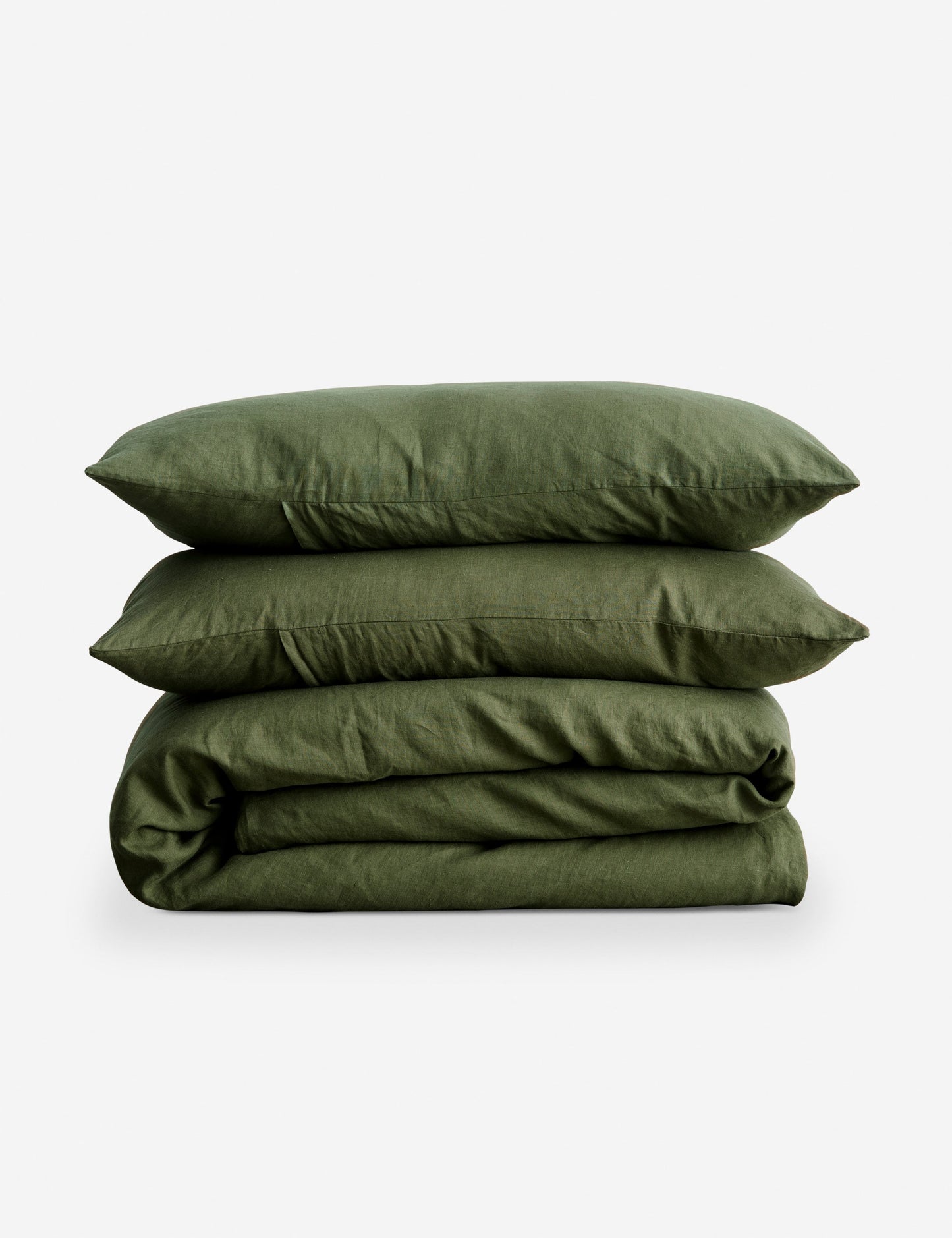 European Flax Linen Duvet Set by Cultiver