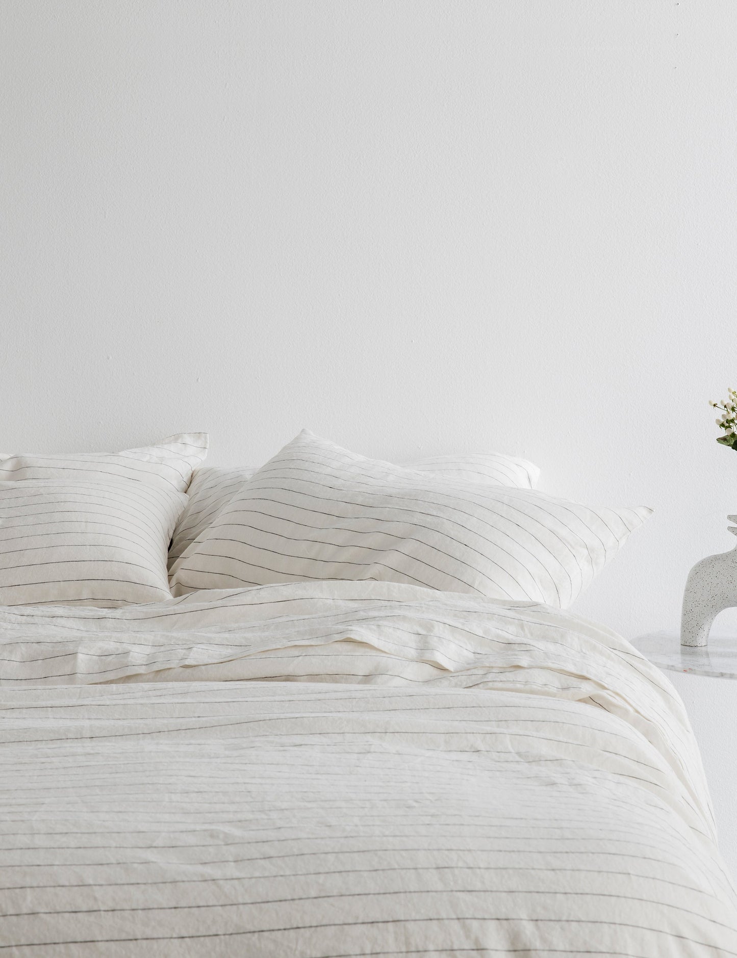 European Flax Linen Duvet Set by Cultiver