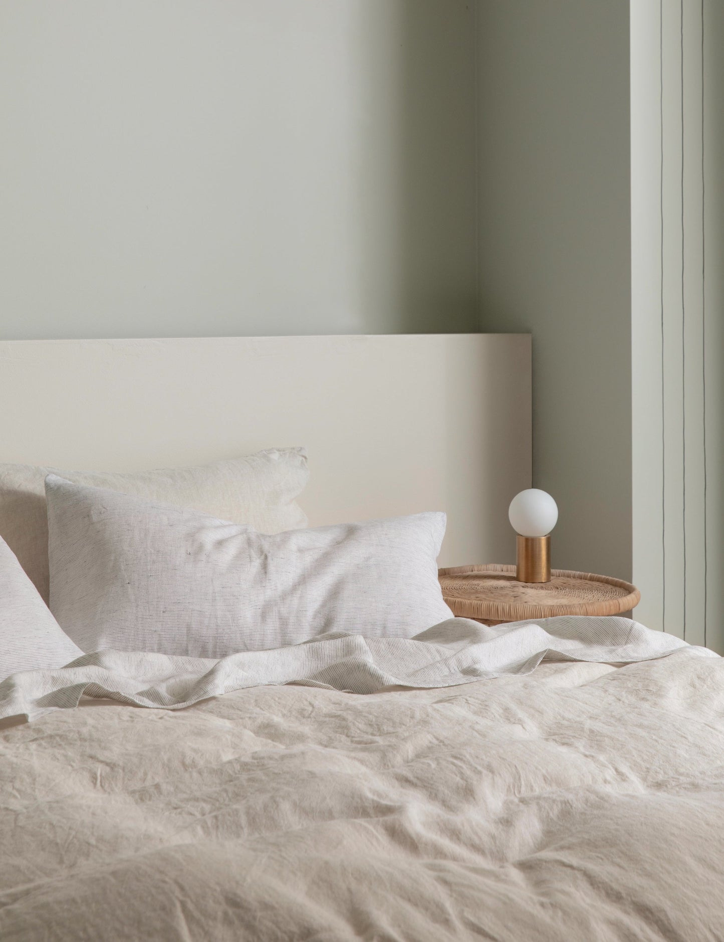 European Flax Linen Duvet Set by Cultiver