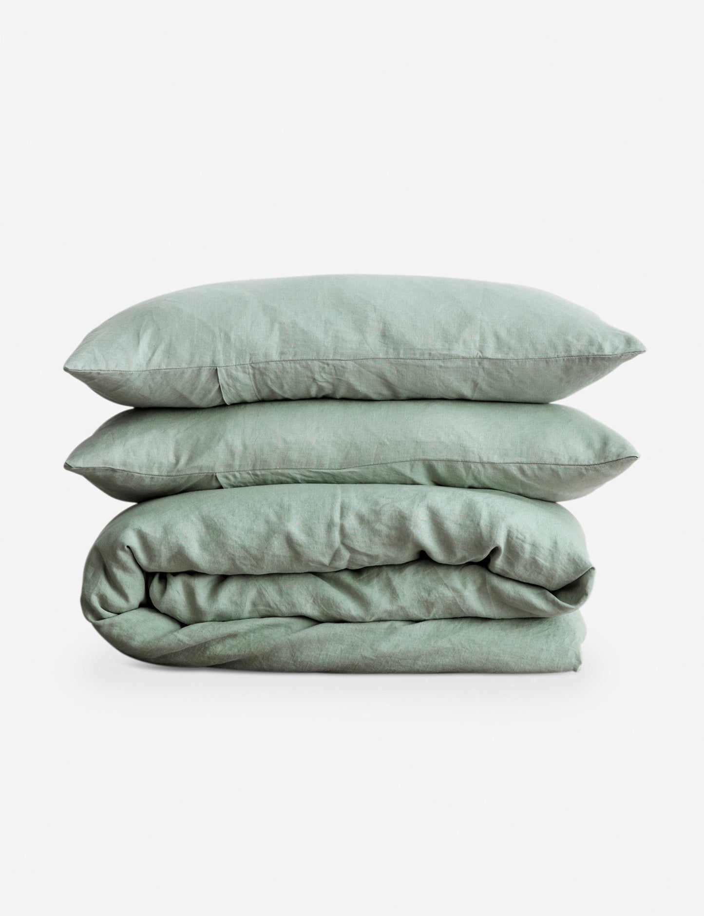 European Flax Linen Duvet Set by Cultiver