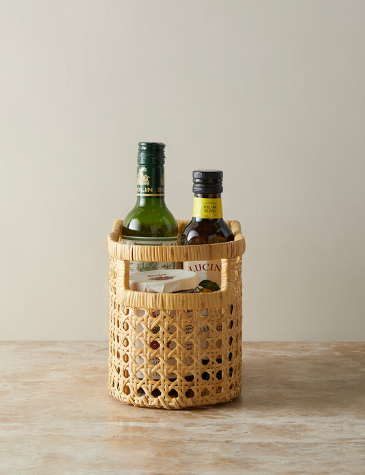 Cane Basket by Sarah Sherman Samuel