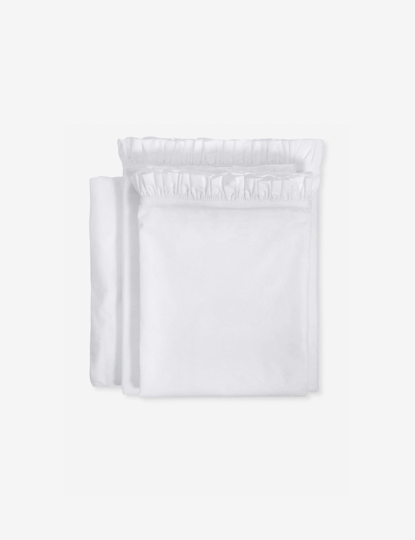 Audrey Ruffle Cotton Percale Sheet Set by Pom Pom at Home