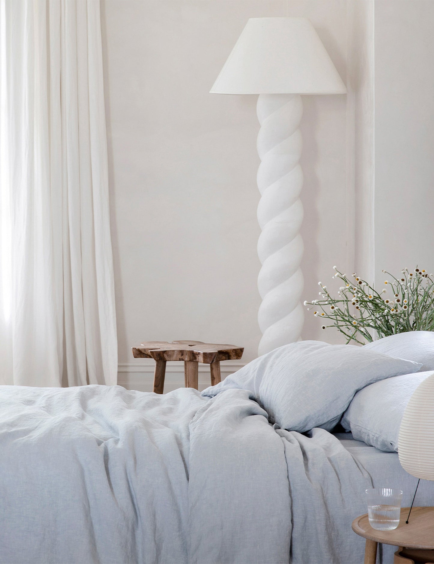 European Flax Linen Duvet Set by Cultiver