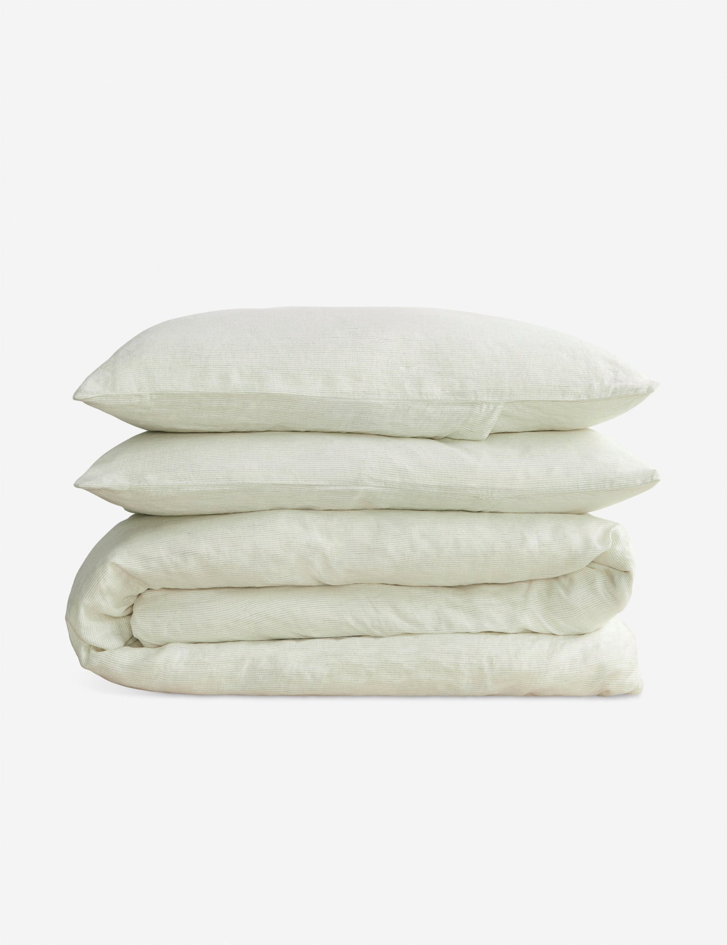 European Flax Linen Duvet Set by Cultiver