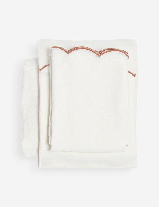 Kelly Linen Sheet Set by Pom Pom At Home