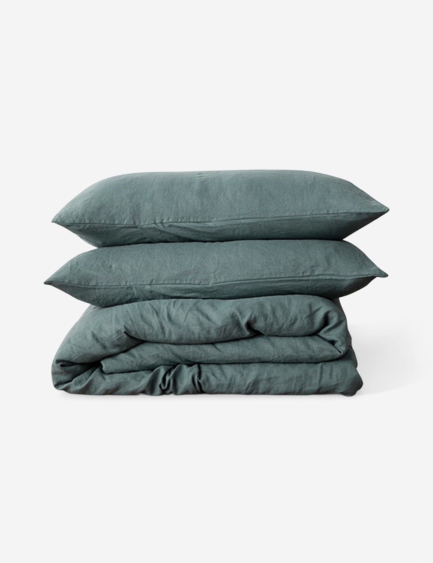 European Flax Linen Duvet Set by Cultiver