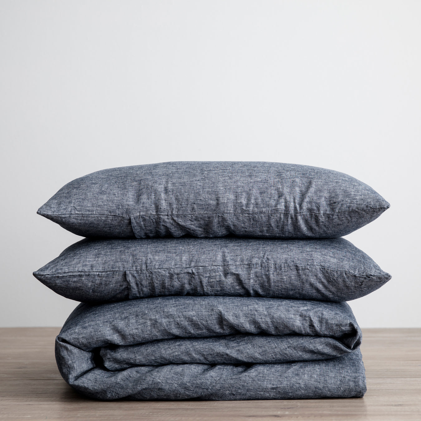 European Flax Linen Duvet Set by Cultiver