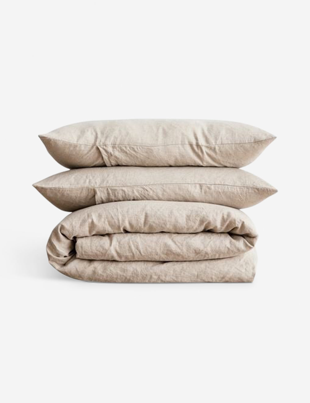 European Flax Linen Duvet Set by Cultiver