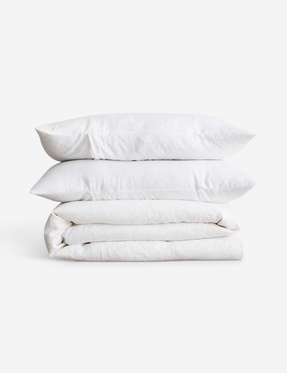 European Flax Linen Duvet Set by Cultiver