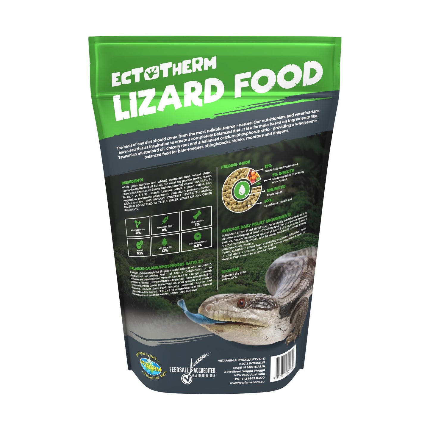 Lizard Food - High-Quality Balanced Diet