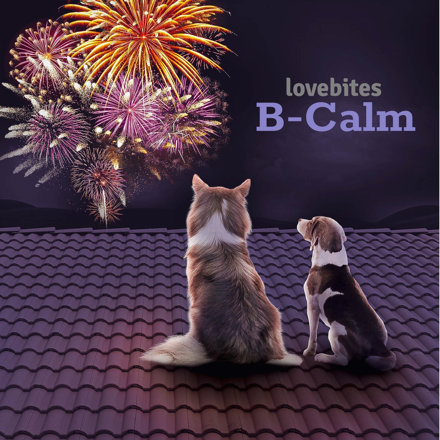 Lovebites B-Calm Chews for Dogs - Stress & Anxiety Relief